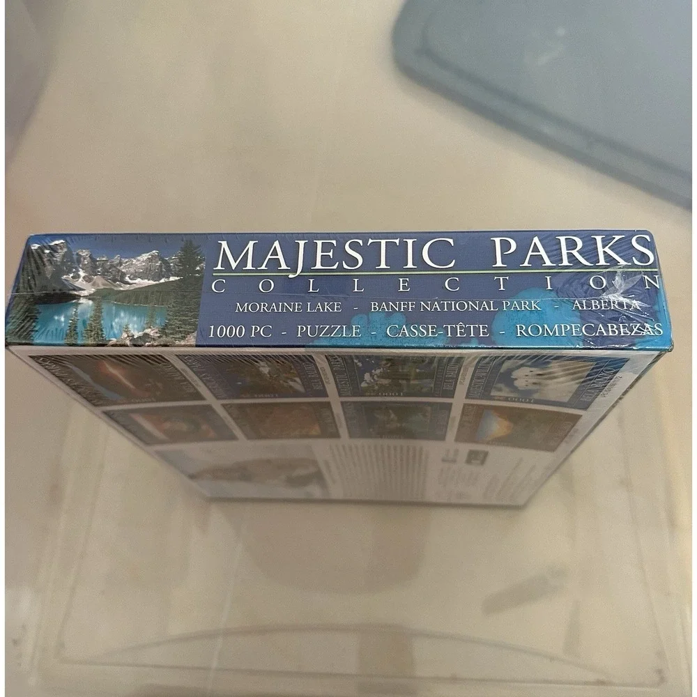 Majestic Parks Jigsaw Puzzle Moraine Lake Banff Park by Bela Baliko 1000 Piece